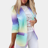 Offener Cardigan mit Farbverlauf | Bunt & Bequem | Sommer-Vibes pur