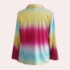 Offener Cardigan mit Farbverlauf | Bunt & Bequem | Sommer-Vibes pur