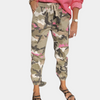 Camo Print Jogger mit Pink-Details | Casual Street Style | Statement Pants
