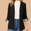 Blazer mit Krempelärmeln | Smart Casual Look | Vielseitig & Lässig