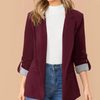 Blazer mit Krempelärmeln | Smart Casual Look | Vielseitig & Lässig