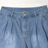 Weite High-Waist Jeans mit Bundfalten | Vintage-Look | Urban Casual Style