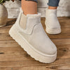Gefütterte Ankle-Boots mit Plateau | Warm und Stylisch | Perfekt für Winter