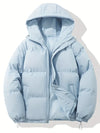 Kurz geschnittene Steppjacke mit Kapuze | Wärmend und Modern | Perfekt für Winter