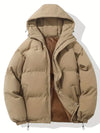 Kurz geschnittene Steppjacke mit Kapuze | Wärmend und Modern | Perfekt für Winter
