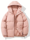 Kurz geschnittene Steppjacke mit Kapuze | Wärmend und Modern | Perfekt für Winter