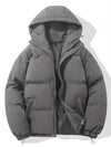 Kurz geschnittene Steppjacke mit Kapuze | Wärmend und Modern | Perfekt für Winter