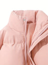 Kurz geschnittene Steppjacke mit Kapuze | Wärmend und Modern | Perfekt für Winter