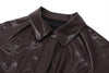 Cropped Lederjacke mit modernem Schnitt | Stilvoll & Vielseitig | Perfekt für jeden Anlass