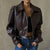 Cropped Lederjacke mit modernem Schnitt | Stilvoll & Vielseitig | Perfekt für jeden Anlass