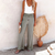 Leinen Palazzo Hose | High Waist | Boho Chic Must-Have