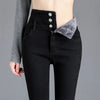 High-Waist-Jeans mit Thermofutter | Wärme trifft auf Stil | Perfekt für den Winter