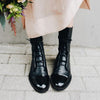 Schnürstiefel aus Leder | Klassisch & Elegant | Rutschfeste Sohle