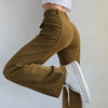 Cropped Cordhose | Trendiger Look mit Retro-Vibes | Perfekt für Freizeit-Outfits