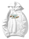 Bequemer Kapuzenpullover mit Print | Wärme & Stil | Perfekt für Freizeit-Looks