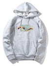 Bequemer Kapuzenpullover mit Print | Wärme & Stil | Perfekt für Freizeit-Looks