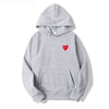 Kapuzenpullover mit Herz-Stickerei | Lässig & Bequem | Perfekt für Freizeit