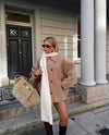 Oversized Wolljacke mit Knopfleiste | Zeitlos & Vielseitig | Perfekt für Übergangszeiten