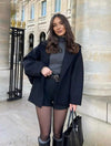 Oversized Wolljacke mit Knopfleiste | Zeitlos & Vielseitig | Perfekt für Übergangszeiten