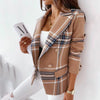 Karierter Blazer mit Revers | Modern Heritage | Statement-Look mit