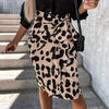 Leopard Print Midirock | Satin-Style | Animal Chic für Day & Night