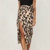Leopard Print Midirock | Satin-Style | Animal Chic für Day & Night