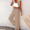 Leinen Palazzo Hose | High Waist | Boho Chic Must-Have