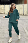 Sweatshirt mit Knopfleiste an der Seite | Komfort & Stil | Ideal für Freizeit