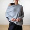 Asymmetrischer Pullover mit Off-Shoulder-Design | Femininer Stil | Perfekt für Freizeit und Abendlooks