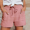 Baumwoll-Musselin Shorts | Kordelzug & Taschen | Lässig & Luftig