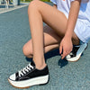 Klassische Canvas-Sneaker mit Plateau | Lässig & Bequem | Perfekt für Alltag & Freizeit