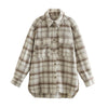 Karierte Overshirt-Jacke | Lässig & Stylisch | Freizeit & Übergangszeit | Weiches Material