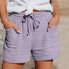 Baumwoll-Musselin Shorts | Kordelzug & Taschen | Lässig & Luftig