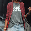 Blazer im Retro-Print | Urban Statement | Struktur & Streetstyle