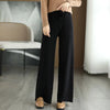 Strickhose mit weitem Bein | Gemütlichkeit trifft auf Eleganz | Ideal für Freizeit und Büro
