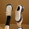 Halbschuhe | Trendiges Design mit Fellbesatz | Komfort &Style | Robuste Sohle