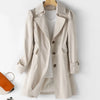 Eleganter Trenchcoat mit Taillengürtel | Stilvoll und Vielseitig | Perfekt für den Übergang