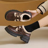 Halbschuhe | Trendiges Design mit Fellbesatz | Komfort &Style | Robuste Sohle