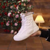 Damen-Winterstiefel mit Kunstfellfutter | Warm | Wasserfest und Stylisch