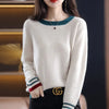 Pullover mit Streifenakzenten | Klassischer Stil mit moderner Note | Ideal für den Alltag