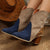 Cowboy-Stiefeletten | Mehrfarbiges Wildleder-Design | Western-Stil | Bequemer Absatz