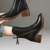 Elegante Leder-Stiefeletten | Komfort und Stil vereint | Perfekt für Herbst und Winter