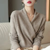 Wickelpullover mit V-Ausschnitt | Eleganz trifft Komfort | Perfekt für den Alltag