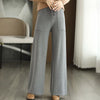 Strickhose mit weitem Bein | Gemütlichkeit trifft auf Eleganz | Ideal für Freizeit und Büro