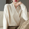 Wickelpullover mit V-Ausschnitt | Eleganz trifft Komfort | Perfekt für den Alltag