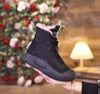 Damen-Winterstiefel mit Kunstfellfutter | Warm | Wasserfest und Stylisch
