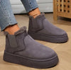Gefütterte Ankle-Boots mit Plateau | Warm und Stylisch | Perfekt für Winter
