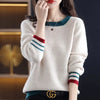 Pullover mit Streifenakzenten | Klassischer Stil mit moderner Note | Ideal für den Alltag