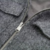 Kurze Wolljacke mit Reißverschluss | Elegant & Modern | Perfekt für Übergangszeiten
