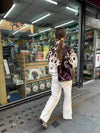 Jacke mit Kuhfleckenmuster | Trendig & Statement-Piece | Perfekt für Streetstyle-Looks